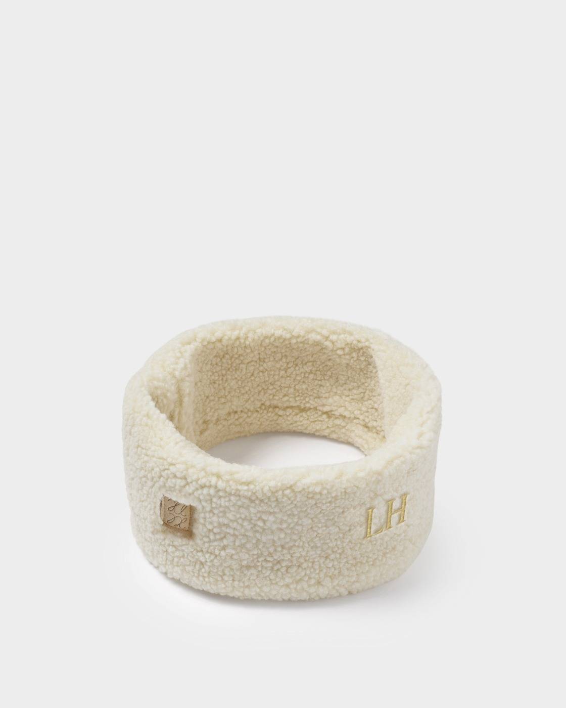 CREAM BORG HEADBAND by KATIE LOXTON