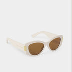 SUNGLASSES RIMINI OFF WHT CATS EYE by Katie Loxton