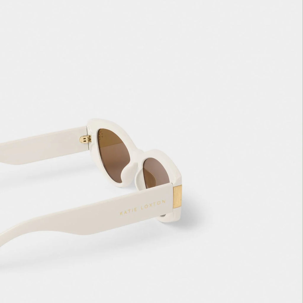 SUNGLASSES RIMINI OFF WHT CATS EYE by Katie Loxton