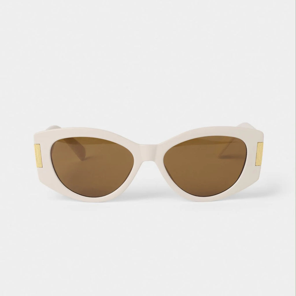 SUNGLASSES RIMINI OFF WHT CATS EYE by Katie Loxton