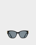 SUNGLASSES SYDNEY BLK CATS EYE by Katie Loxton