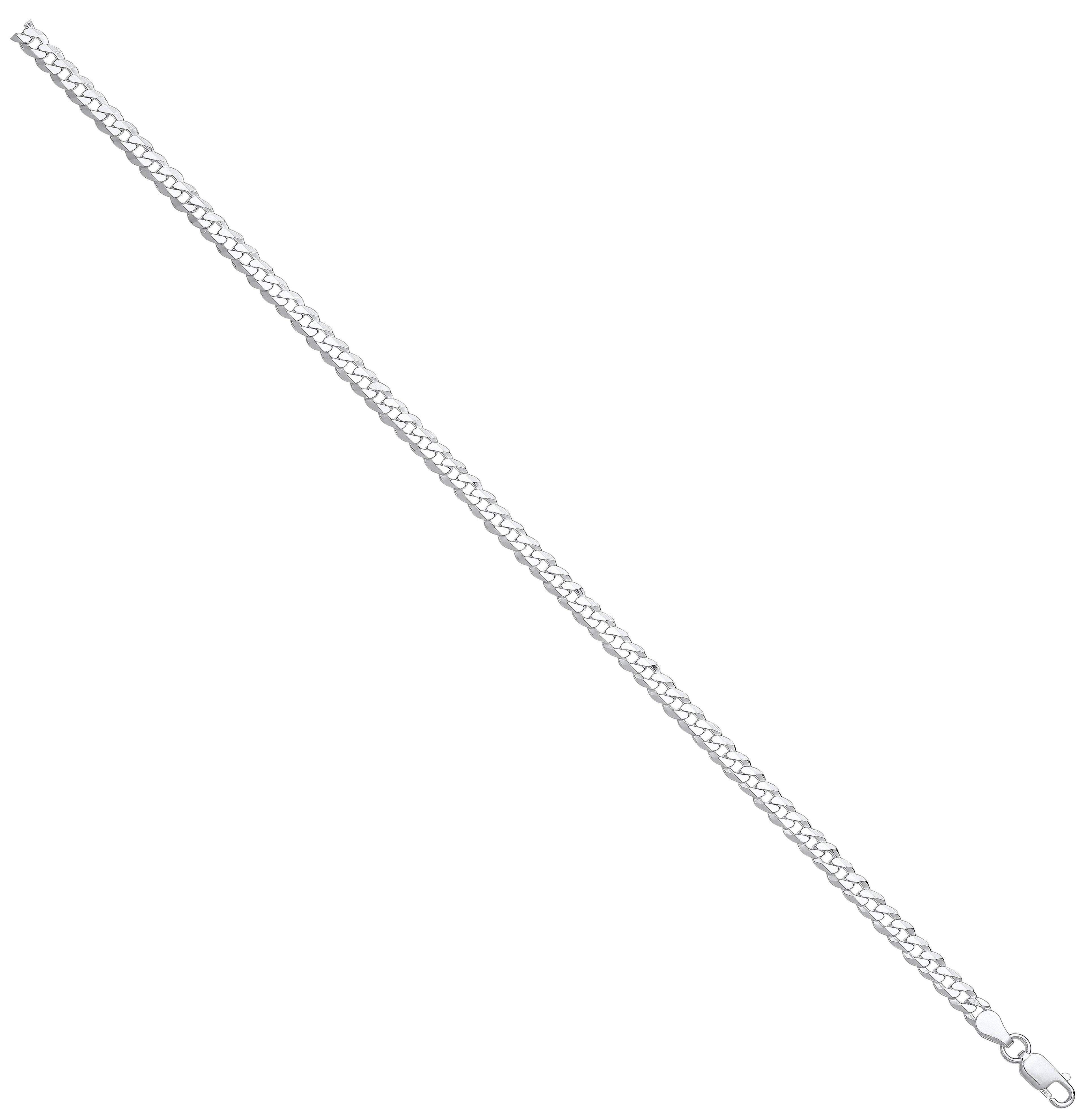 SILVER 20" FLAT CURB BEV EDGE CHAIN