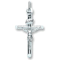 SILVER TUBE STYLE CRUCIFIX CROSS ONLY