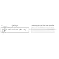 SILVER 16-18" FINE CURB PEND CHAIN WITH EXTENSION