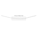 SILVER 18" PRINCE OF WALES PENDANT CHAIN