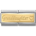 030710/15 NOM GRAND DAUGHTER - DOUBLE ENGRAVED