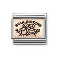 430111/09 NOM SOUL SISTERS ROSE - PLATES