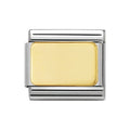 030121/01 NOM PLAIN GOLD CUSTOM PLATE ENGRAVED SIGNS