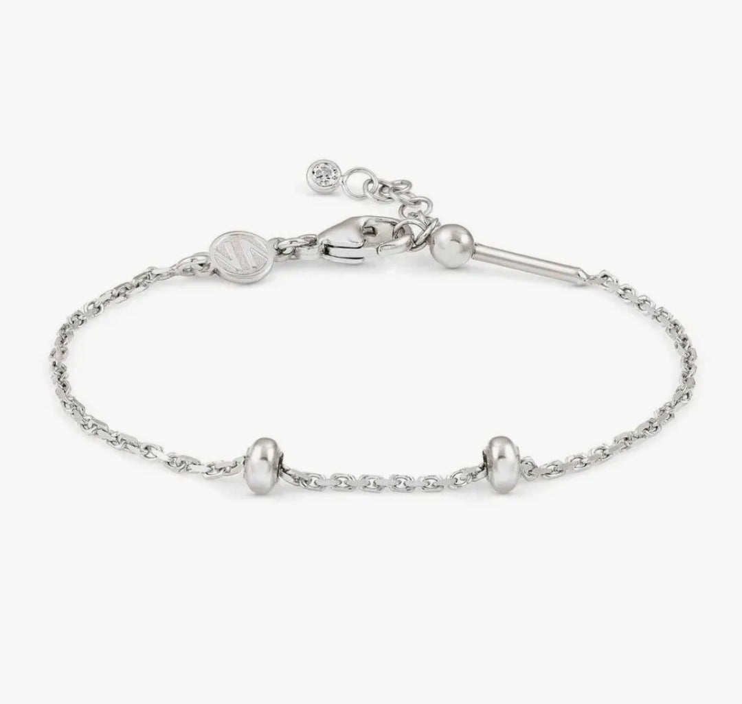 NOM SEIMIA SILVER DC BELCHER BRACELET