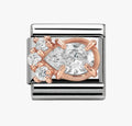 430309/01 NOM ROSE GOLD WHITE DROP