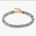 027937/100 NOMINATION INSTINCT STEEL BLUE AVENTURINE BRACELET - INSTINCTSTYLE