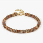 027937/101 NOMINATION INSTINCT STEEL RAINBOW JASPER BRACELET - INSTINCTSTYLE