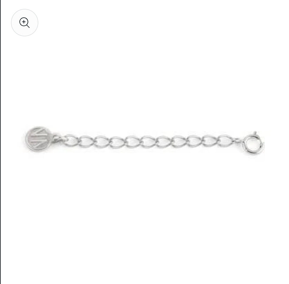 009998/018 SILVER CHAIN EXRENDER