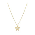 242602/009 NOMINATION GOLD PLATED SILVER WHT CZ SET STAR DESIGN NECKLET - DREAM BEATS