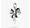 THOMAS SABO SILVER BLACK BOW CONNECT CHARM