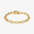 Nomination Ecclettica Gold Coloured Steel Navy Chain Bracelet
