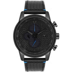GENTS CITIZEN ECO DRIVE BLACK LEATHER