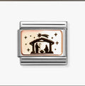 430111/19 NOM NATIVITY ROSE - PLATES