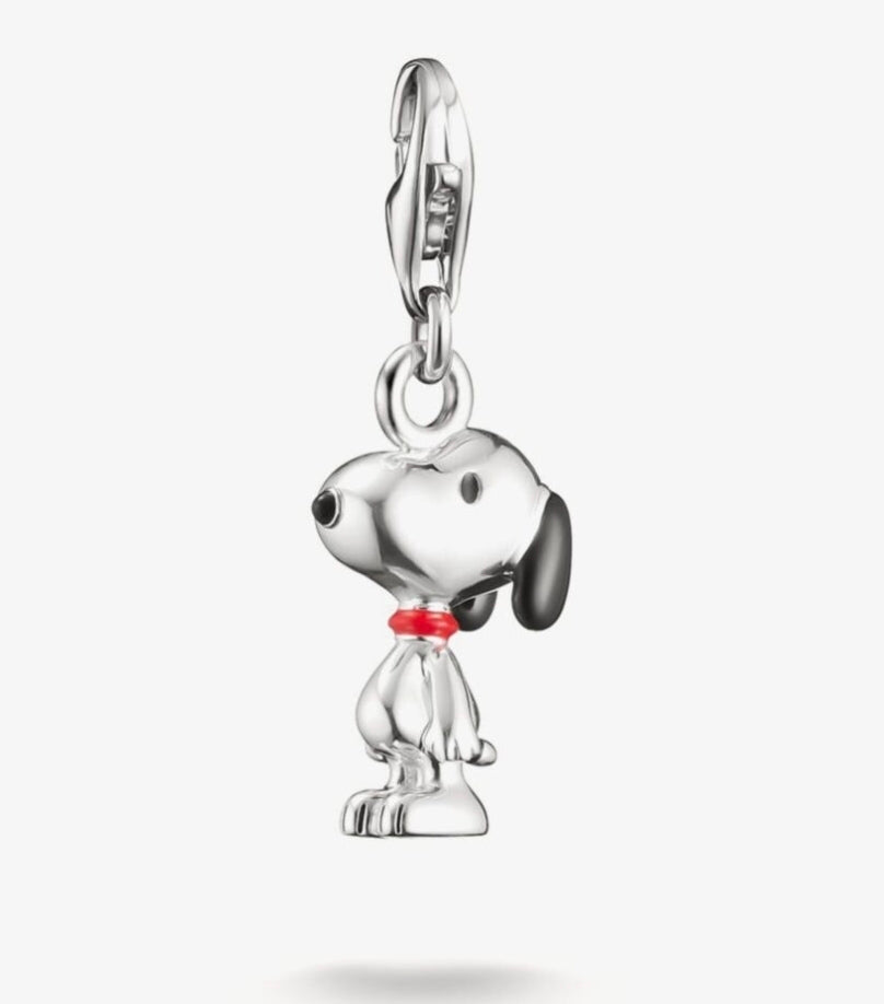 THOMAS SABO SILVER SNOOPY PEANUTS CHARM