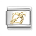 030167/09 NOMINATION SAGITTARIUS DIAMOND CUT ZODIAC