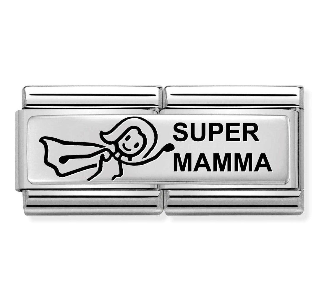 300710/37 NOM DOUBLE SUPER MAMMA ENGRAVED