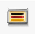030234/14 NOM GERMANY ENAMEL - EUROPE FLAGS