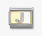 030291/10 NOMINATION J LETTER - GLITTER LETTER