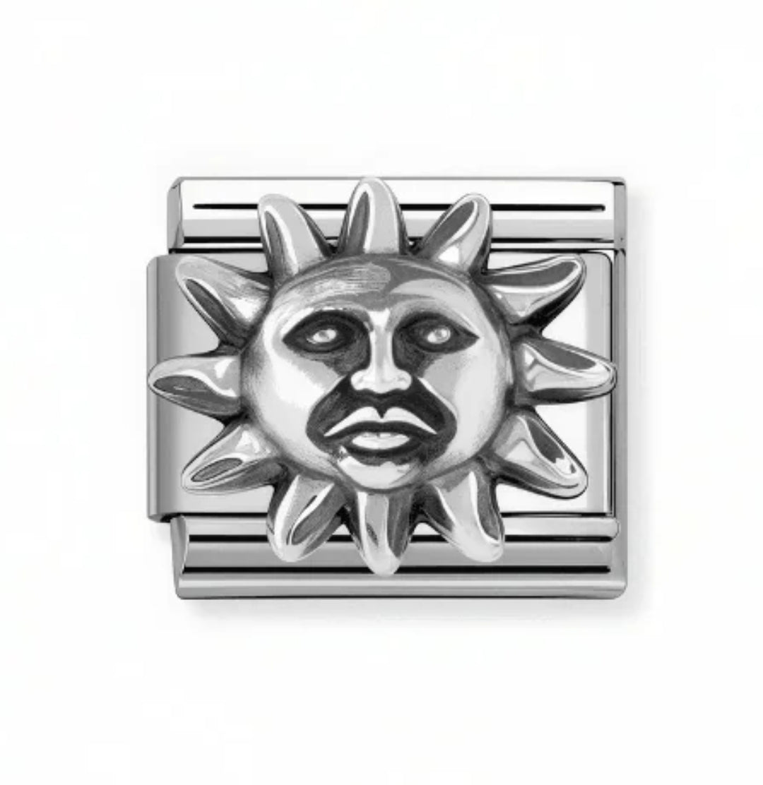 330114/04 NOMINATION SILVER SUN CHARM