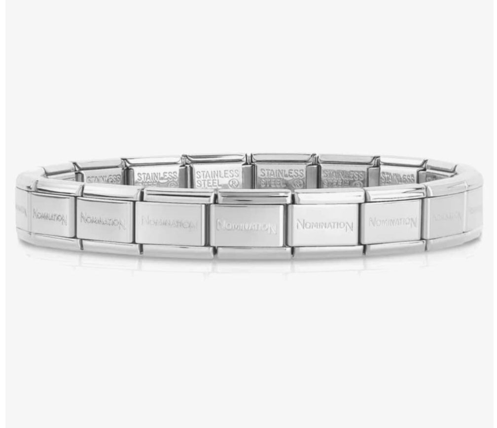 034000/ NOM SS (SILV) SINGLE LINK SMARTY SIZE
