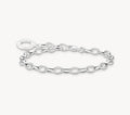 THOMAS SABO SILV OVAL 17CM BELCH LINK CHARM BLET