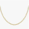 Nomination Ecclettica Long Oval Link Gold PVD Plated Steel Chain Necklet