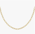 Nomination Ecclettica Long Oval Link Gold PVD Plated Steel Chain Necklet