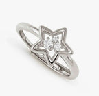 242600/007 NOMINATION SILVER WHT CZ SET STAR DESIGN RING - DREAM BEATS