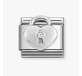 330311/19 NOM PADLOCK CZ SILV SHINE - CZ SYMBOLS