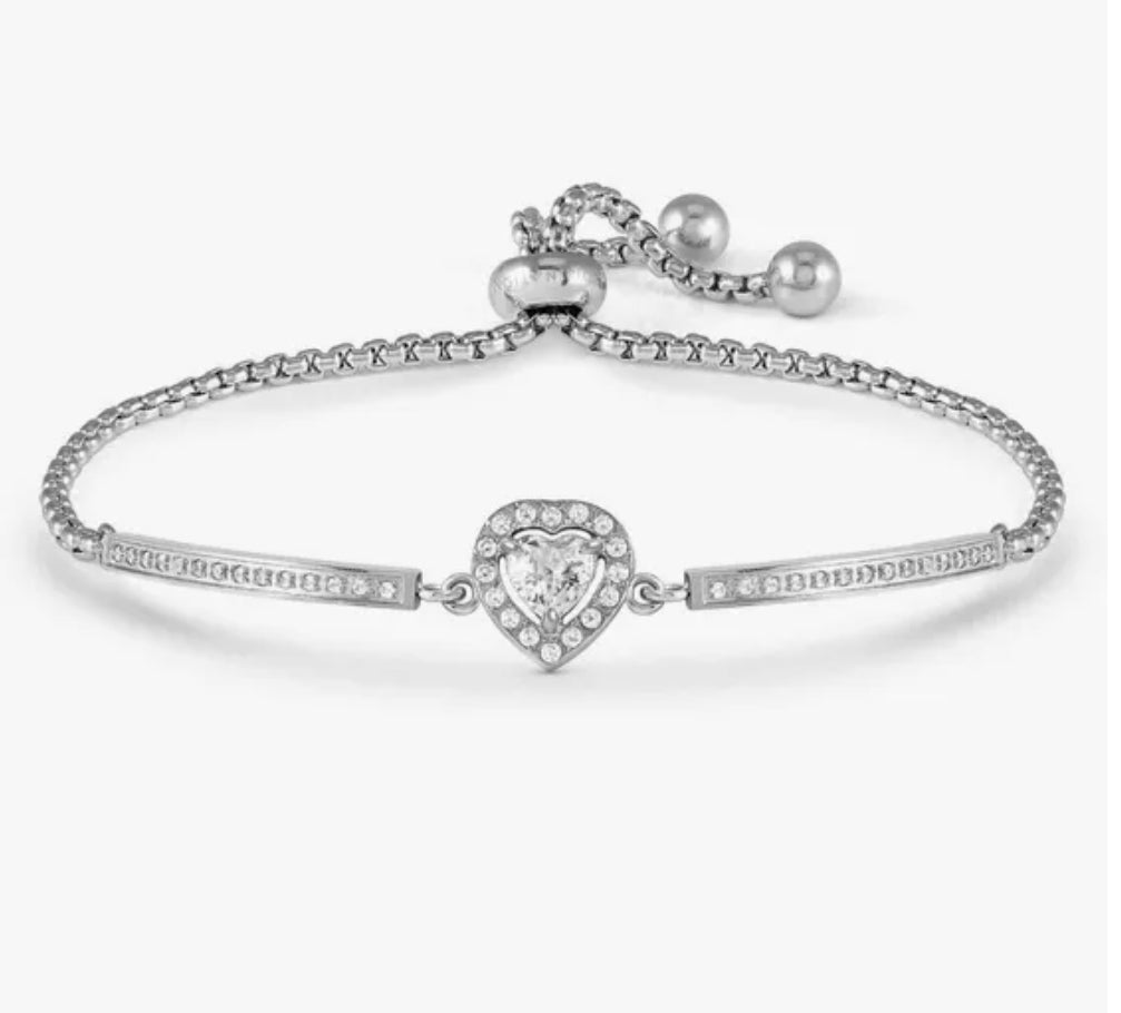 029800/031 SS CZ HEART TASSLE BLET - ROYAL DREAM