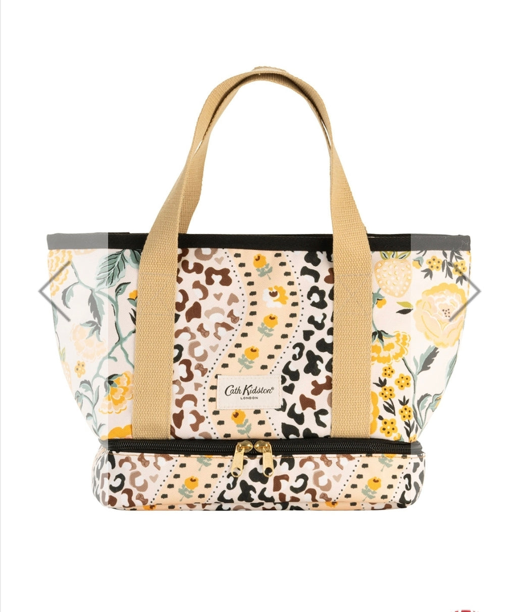 CK LEOPARD SM TOTE LUNCH BAG