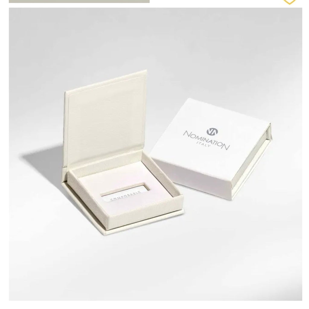 430104/13 NOMINATION ROSE GOLD WEDDING RINGS CHARM