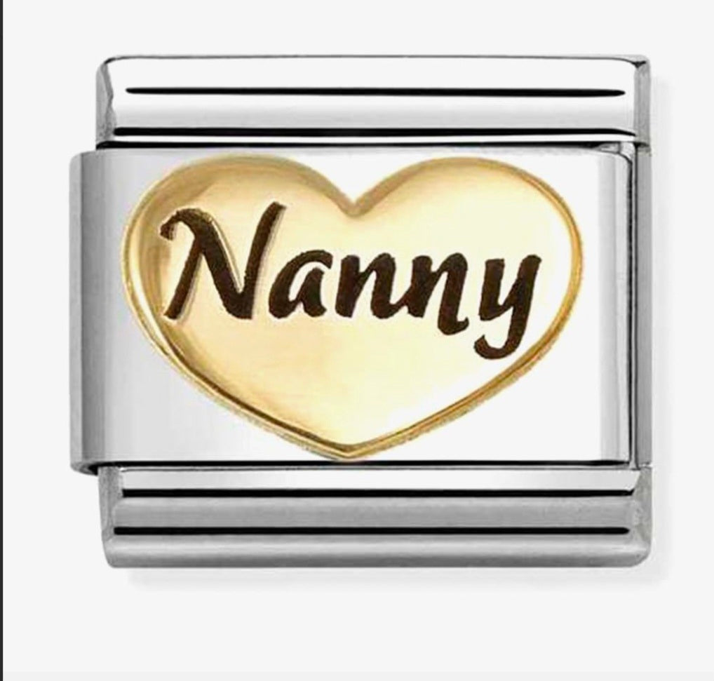 030285/77 NOMINATION NANNY ENAMEL CHARM