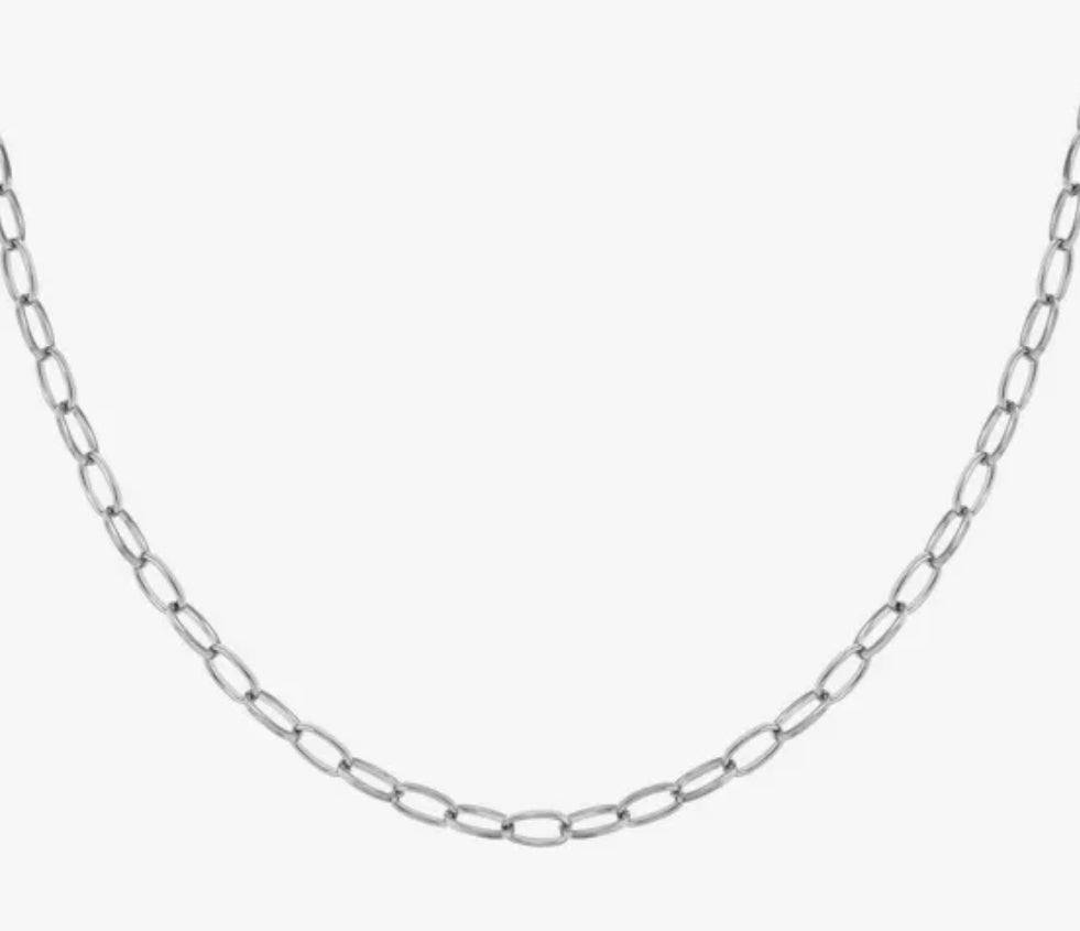 Nomination Ecclettica Long Oval Link Steel Chain Necklet