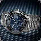 GNTS CITIZEN SS RND BLUE DL.D@3 CHRONO WR100 BW