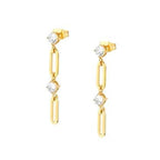 029404/012 SS GP NOM CZ SET ELONG DROP ERS. - CH.OFSTYLE